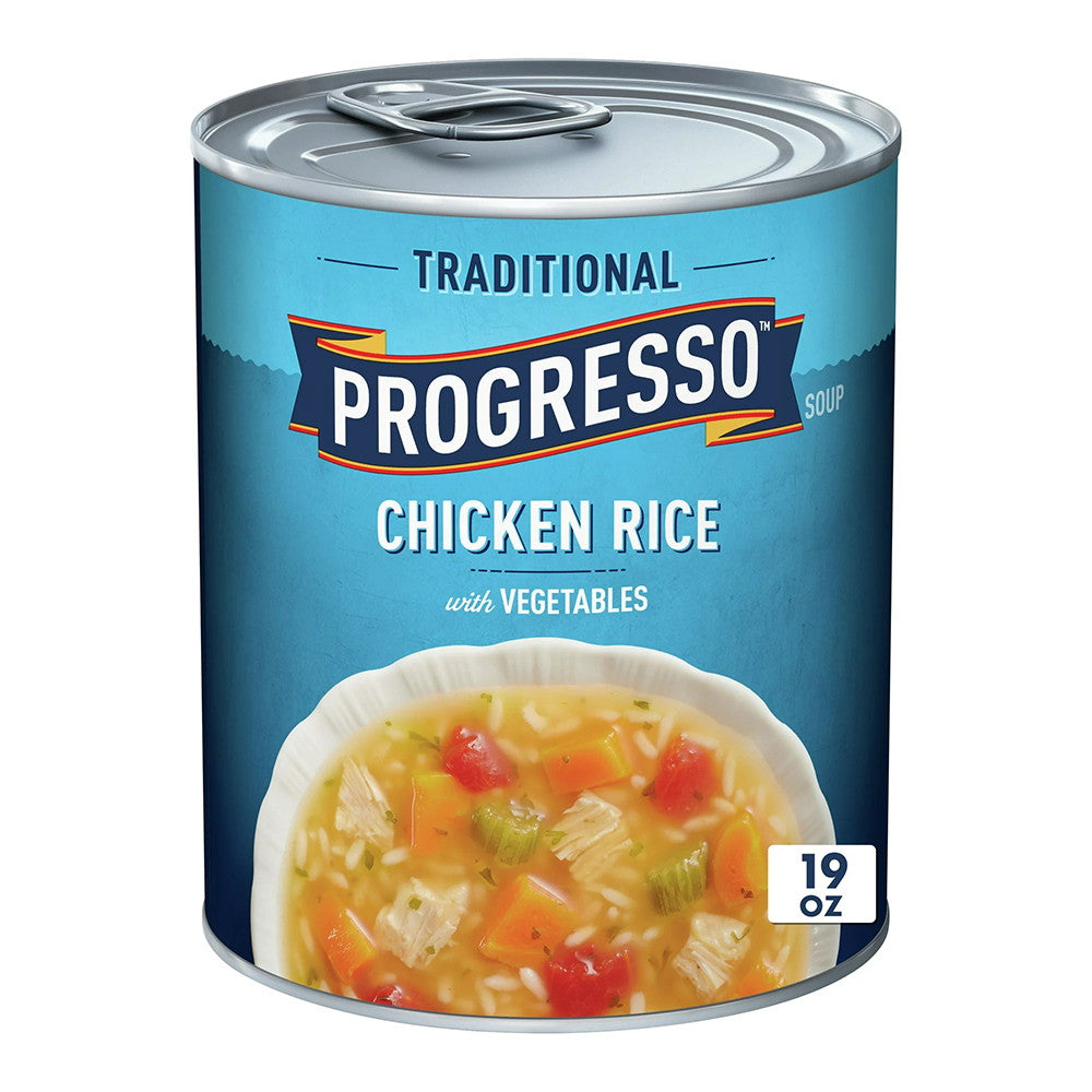 Progresso Traditional Chicken Rice with Vegetables Soups, 19 Oz